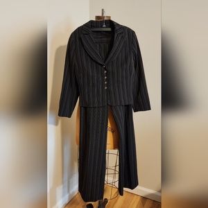 Dalia Collection Size 4 Pink and Black Suit